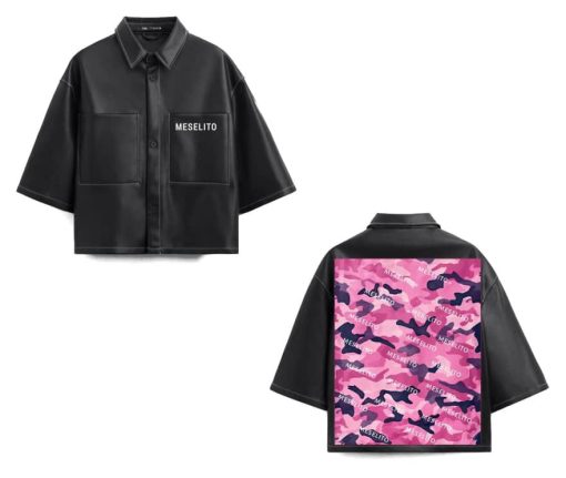 Camo Crop Jacket - Image 4