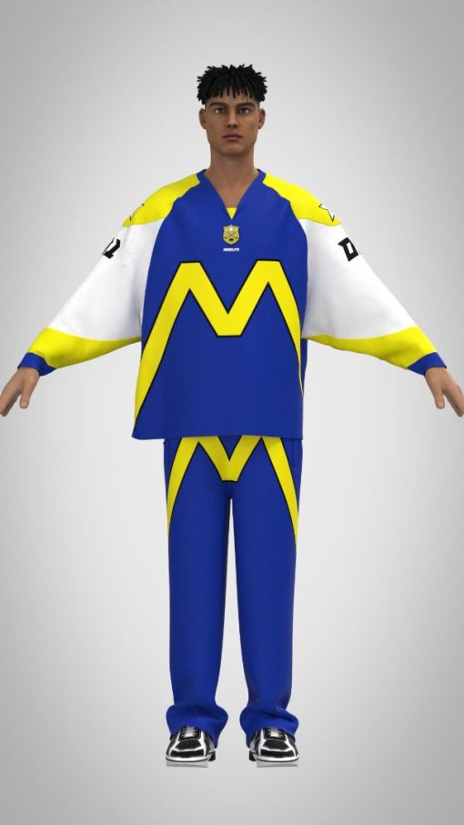 Meselito Hockey Jersey Blue - Image 2