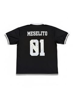 Alternative view of Meselito Soccer Jersey -Black