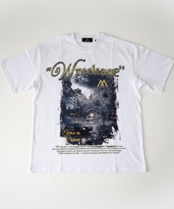 WRECKAGE TEE-white